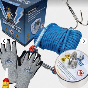 Battle Magnets 🧲 Magnet 🧲 Fishing Kit 🧲360 Pro Battle Box - 3500 lbs pull